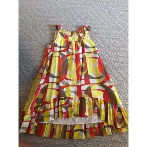 Dior girls print dress